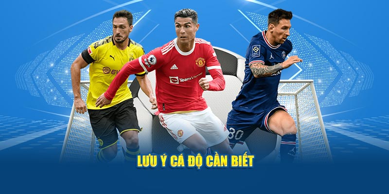 Lưu ý cá độ cần biết